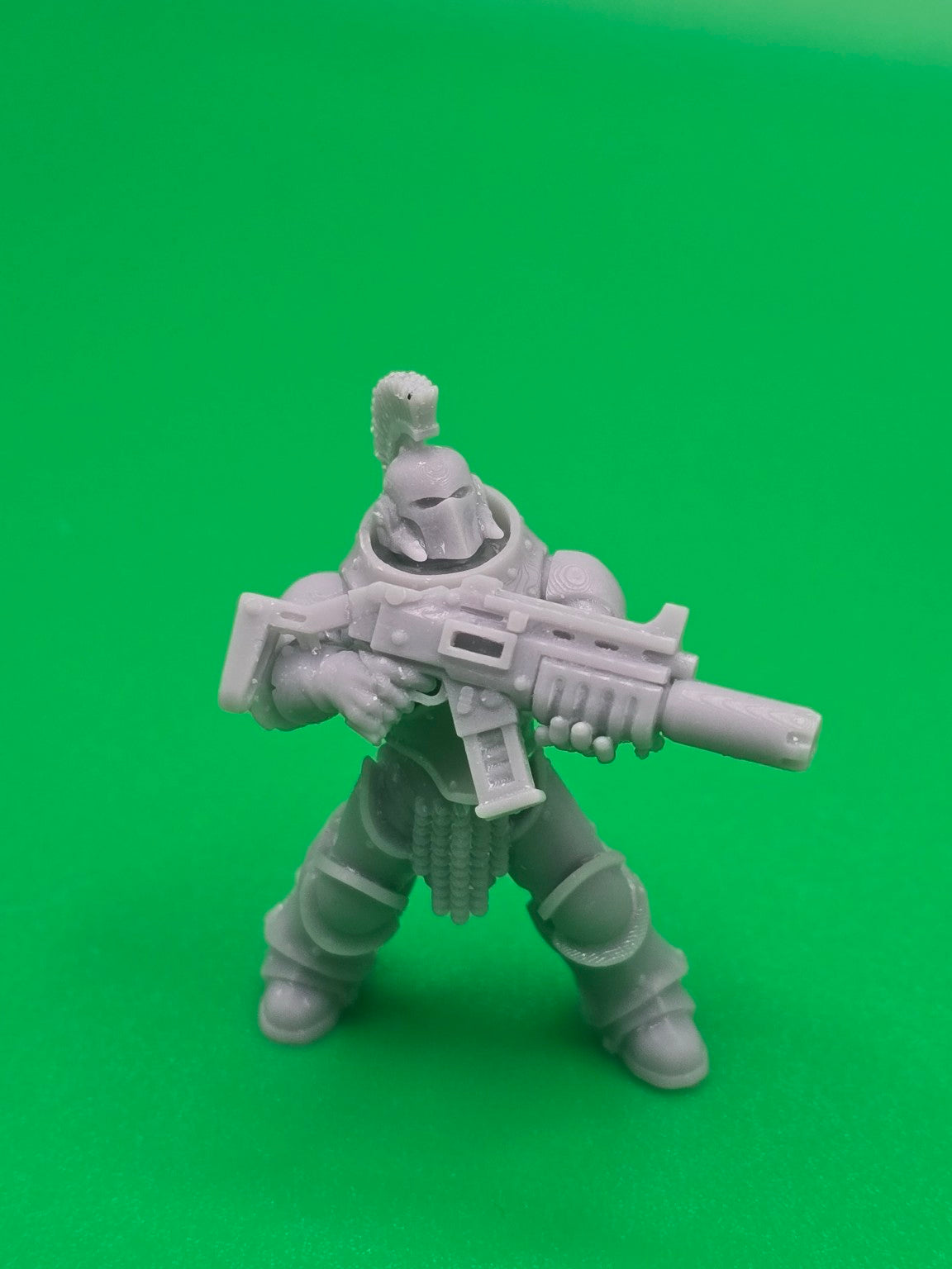 Miniatura Soldato Sci-Fi in Resina - Wargame 32mm Stampa 3D