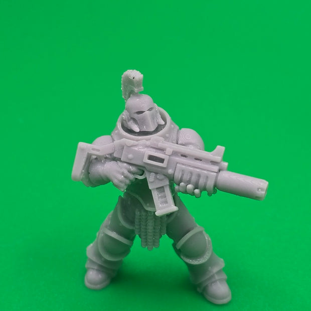 Miniatura Soldato Sci-Fi in Resina - Wargame 32mm Stampa 3D