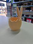 Contenitore Decorativo Pasquale con Orecchie di Coniglio – Porta Ovetti e Decorazione Primaverile