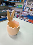 Contenitore Decorativo Pasquale con Orecchie di Coniglio – Porta Ovetti e Decorazione Primaverile