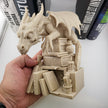 Dragon Book Nook – Inserto Fermalibri Fantasy con Drago, Realizzato in Stampa 3D