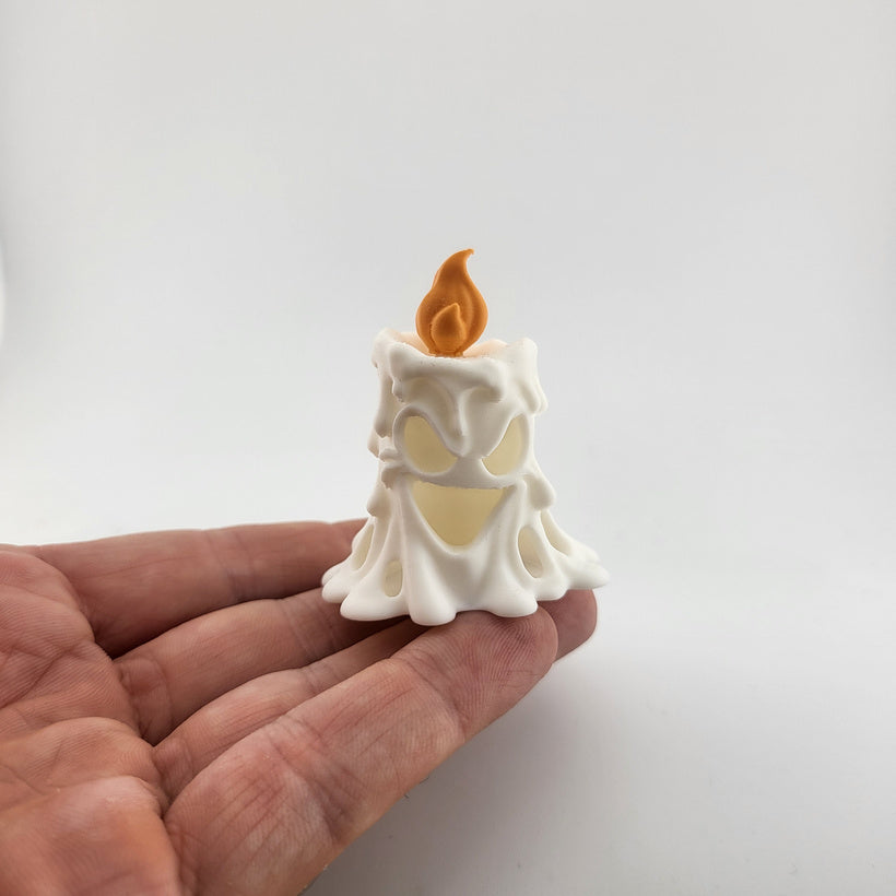Decorazione Halloween – Candela Fantasma 3D
