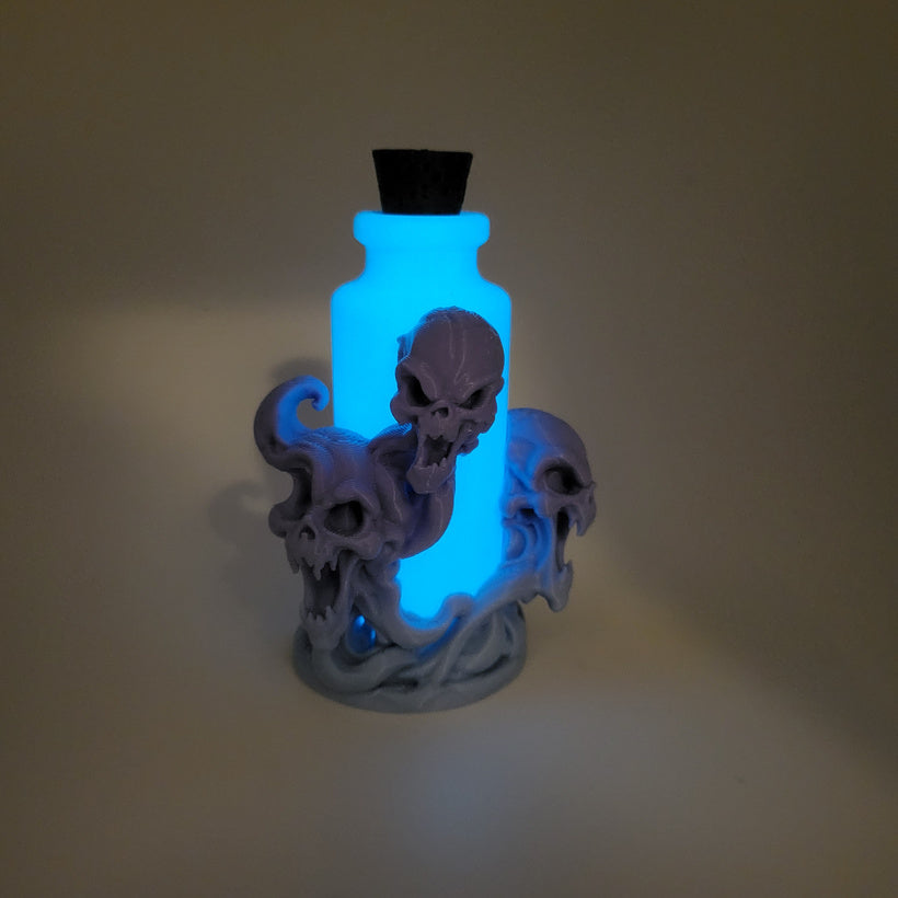 Bottiglia Pozione Teschio | Decorazione Gotica Halloween