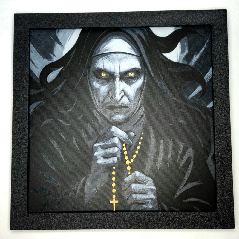 The Nun - quadro 3D alta risoluzione