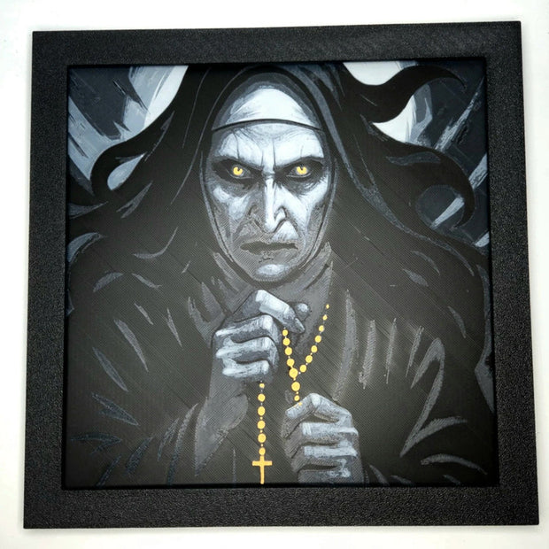 The Nun - quadro 3D alta risoluzione