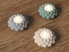 Portacandela LED a Bolle in Stampa 3D – Decorazione Moderna per la Casa