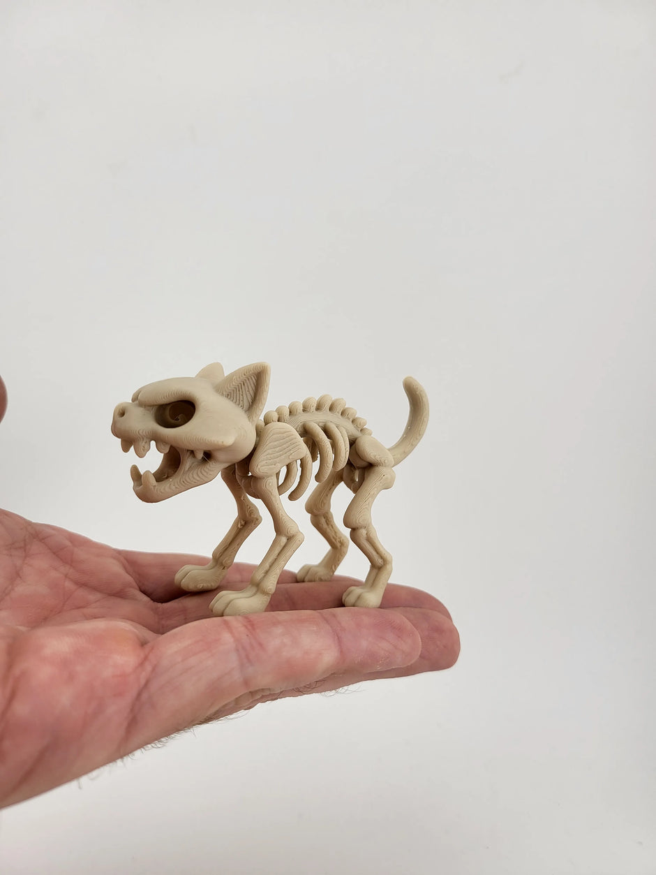 Cat Skeleton Halloween – Gatto Scheletro Decorativo Stampato in 3D