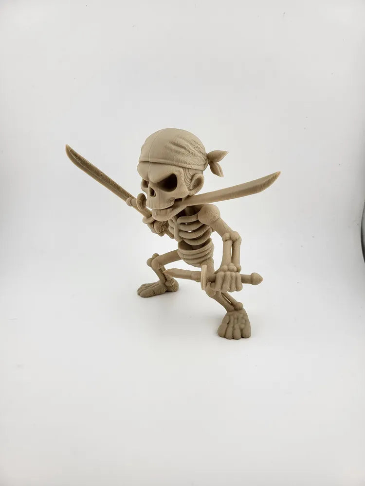 Figura scheletro pirata – ispirazione One Piece Zoro