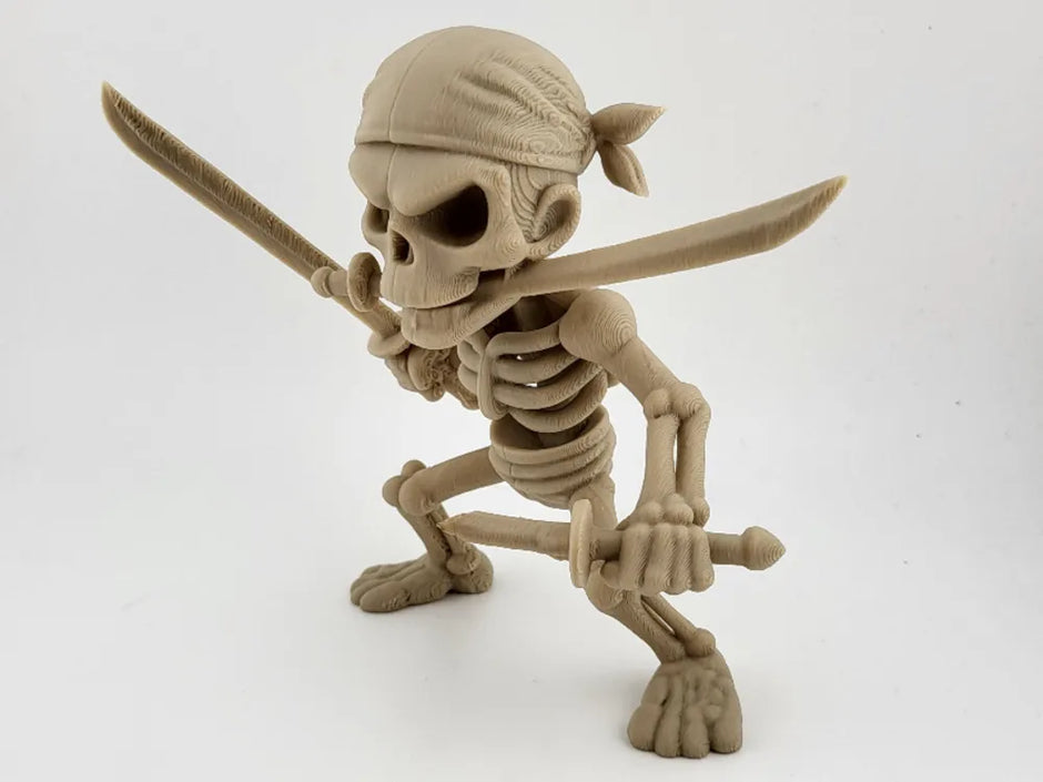 Figura scheletro pirata – ispirazione One Piece Zoro