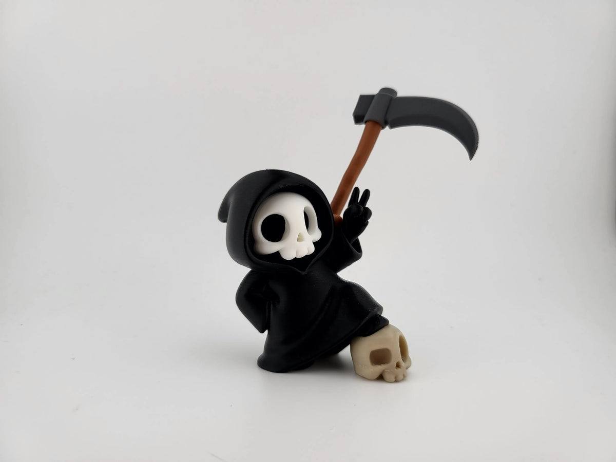 Grim Reaper V2 for Halloween – Tristo Mietitore con Falce e Teschio
