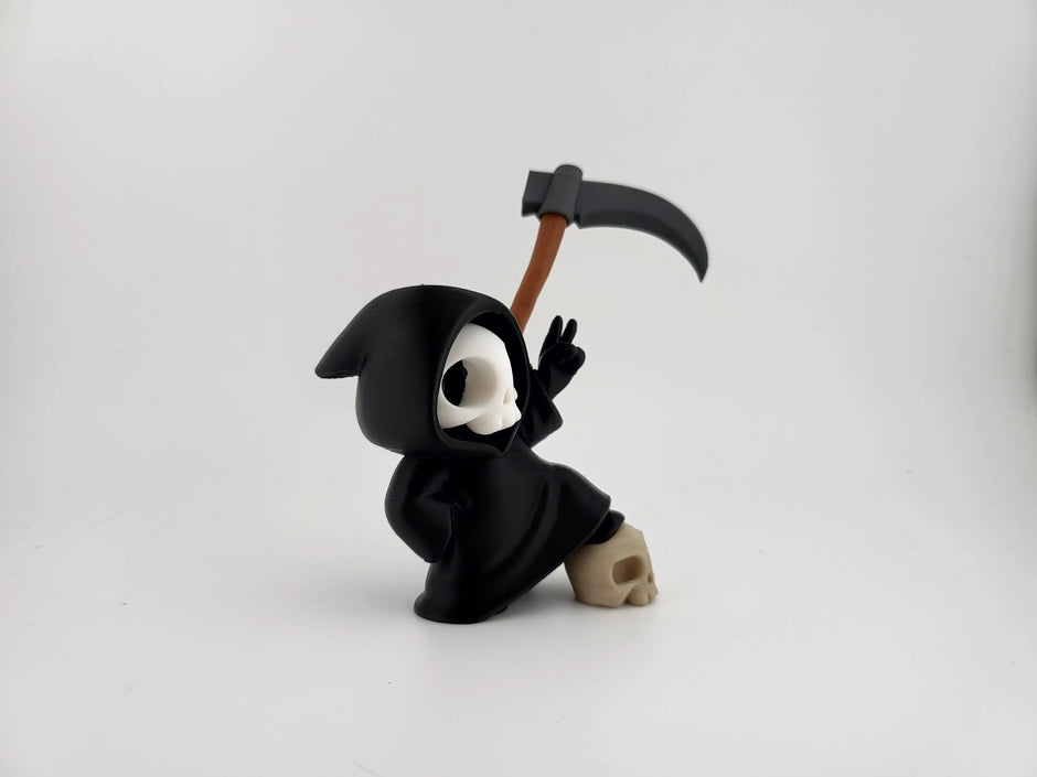 Grim Reaper V2 for Halloween – Tristo Mietitore con Falce e Teschio