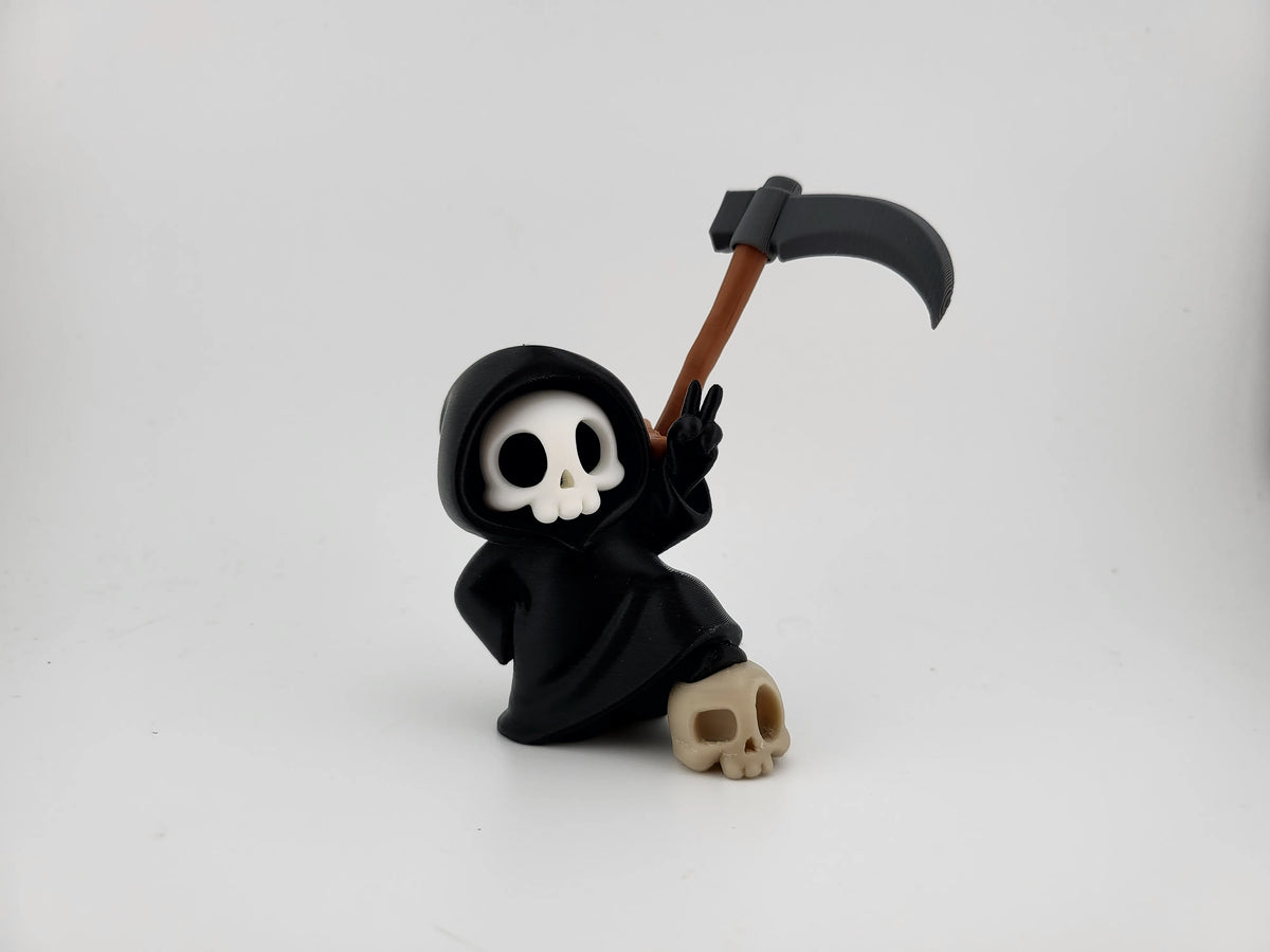 Grim Reaper V2 for Halloween – Tristo Mietitore con Falce e Teschio