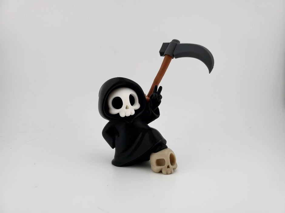 Grim Reaper V2 for Halloween – Tristo Mietitore con Falce e Teschio
