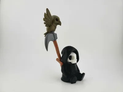Tristo Mietitore con Scheletro di Gufo Action Figure – Stampa 3D