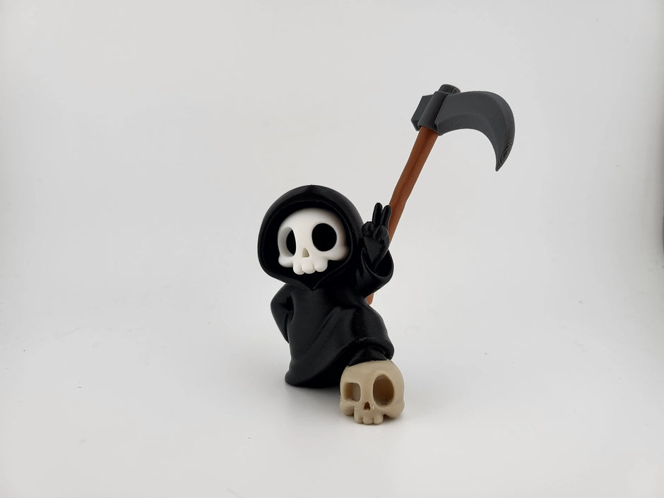 Grim Reaper V2 for Halloween – Tristo Mietitore con Falce e Teschio