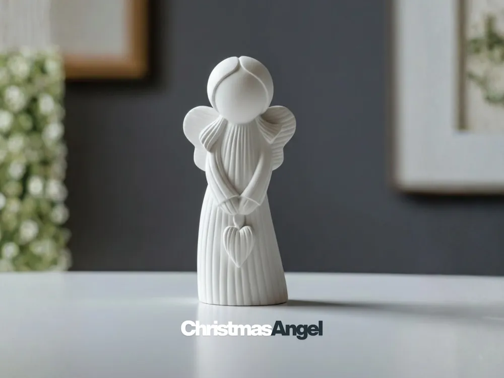 Hearth Angels – Angeli decorativi natalizi stampati in 3D