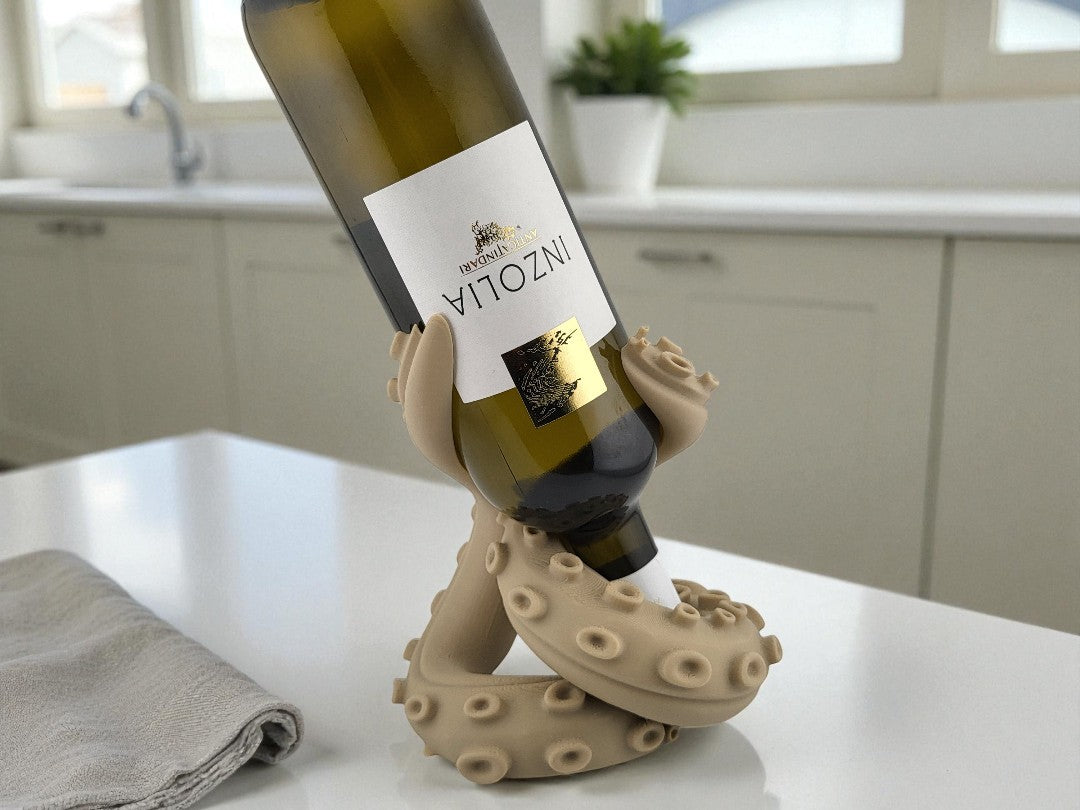 Porta bottiglia a Tentacolo