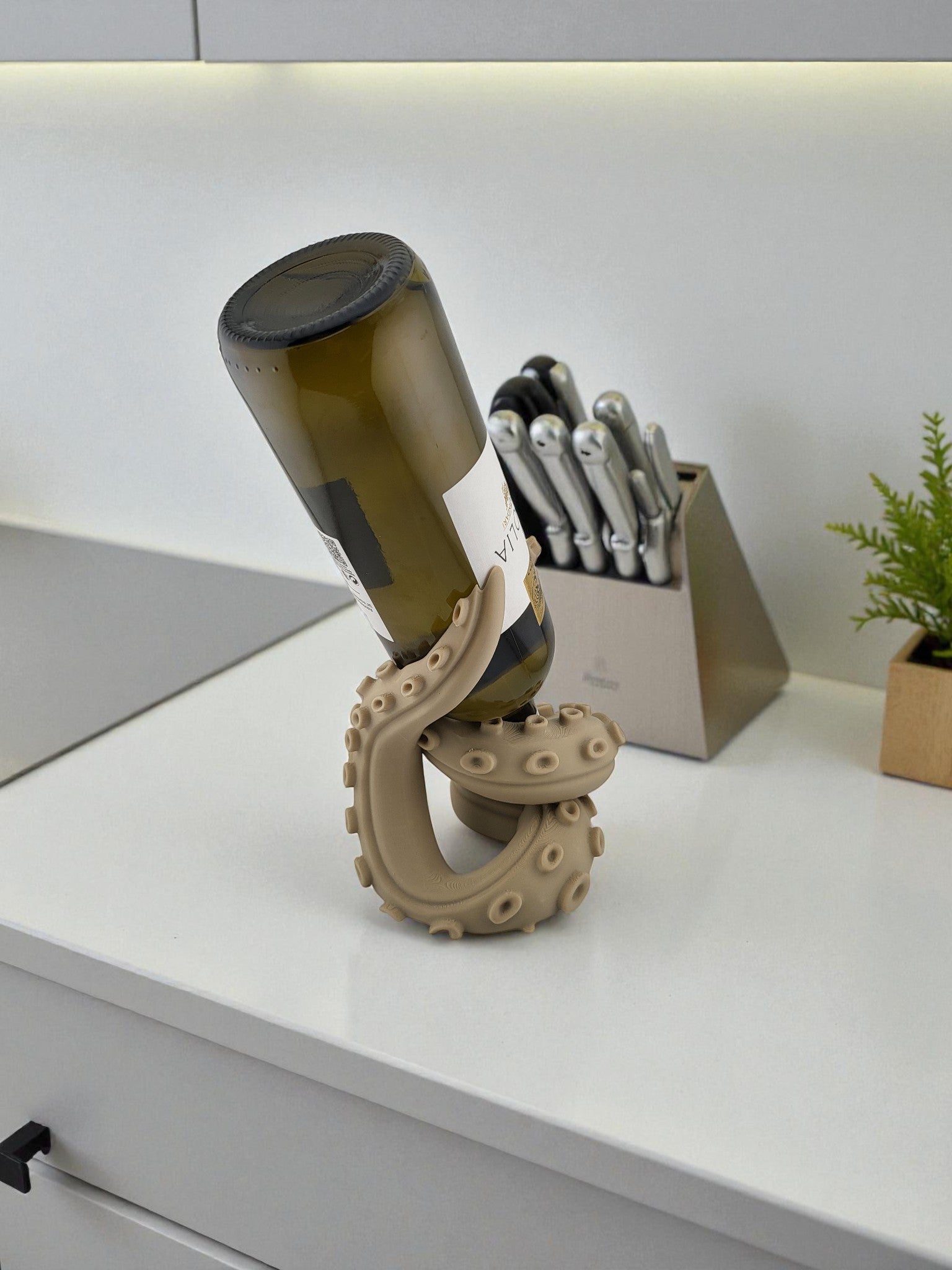 Porta bottiglia a Tentacolo