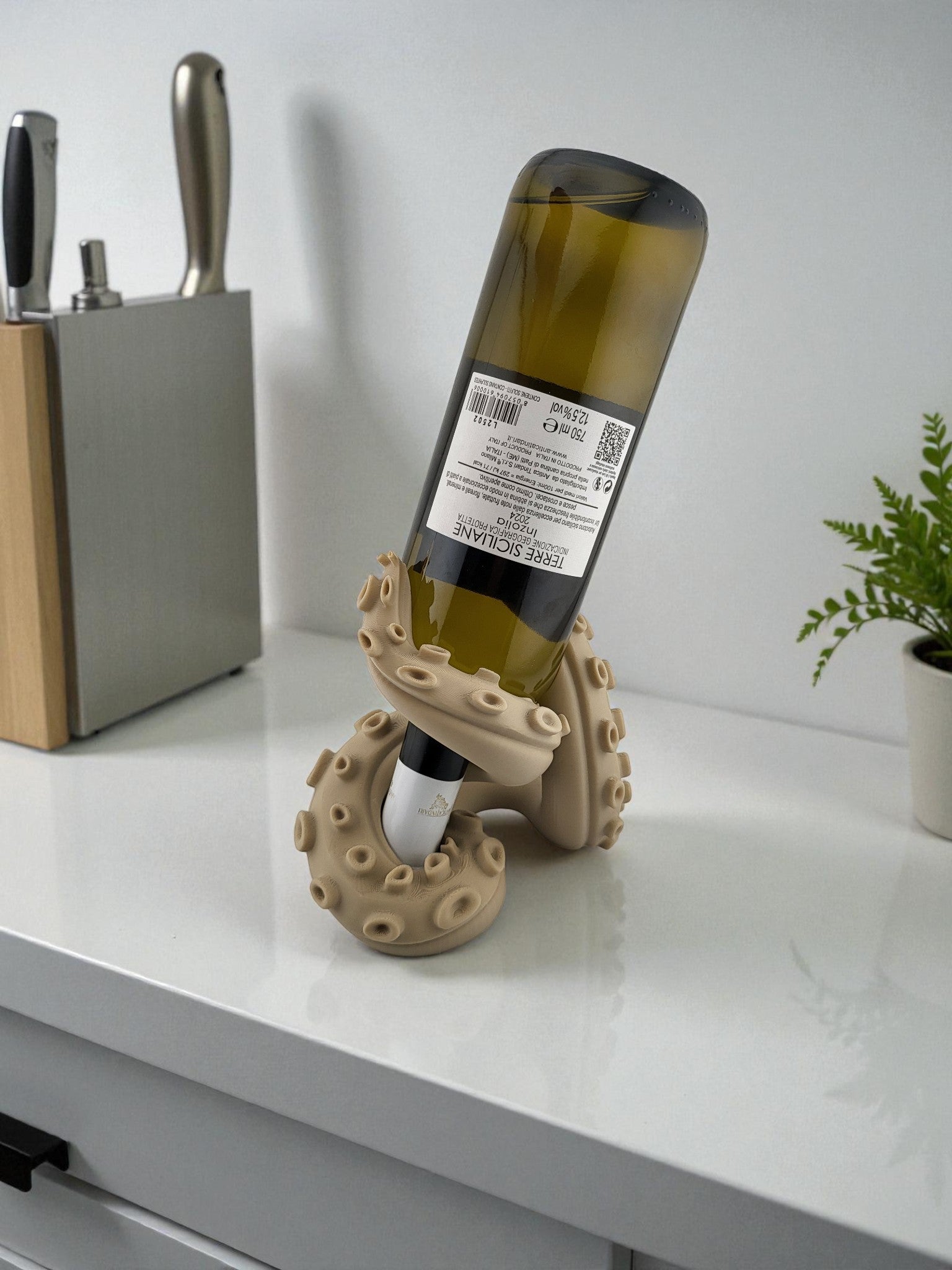 Porta bottiglia a Tentacolo