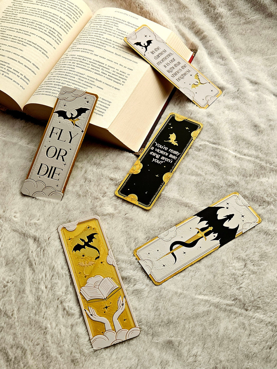 Kit Segnalibri Decorativi – Set Fantasy per Amanti dei Libri