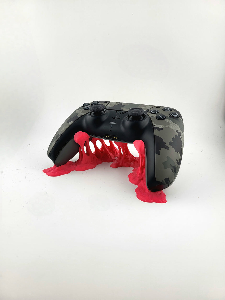 Supporto Controller Gaming Effetto “Fusione” – Stand da Scrivania Originale