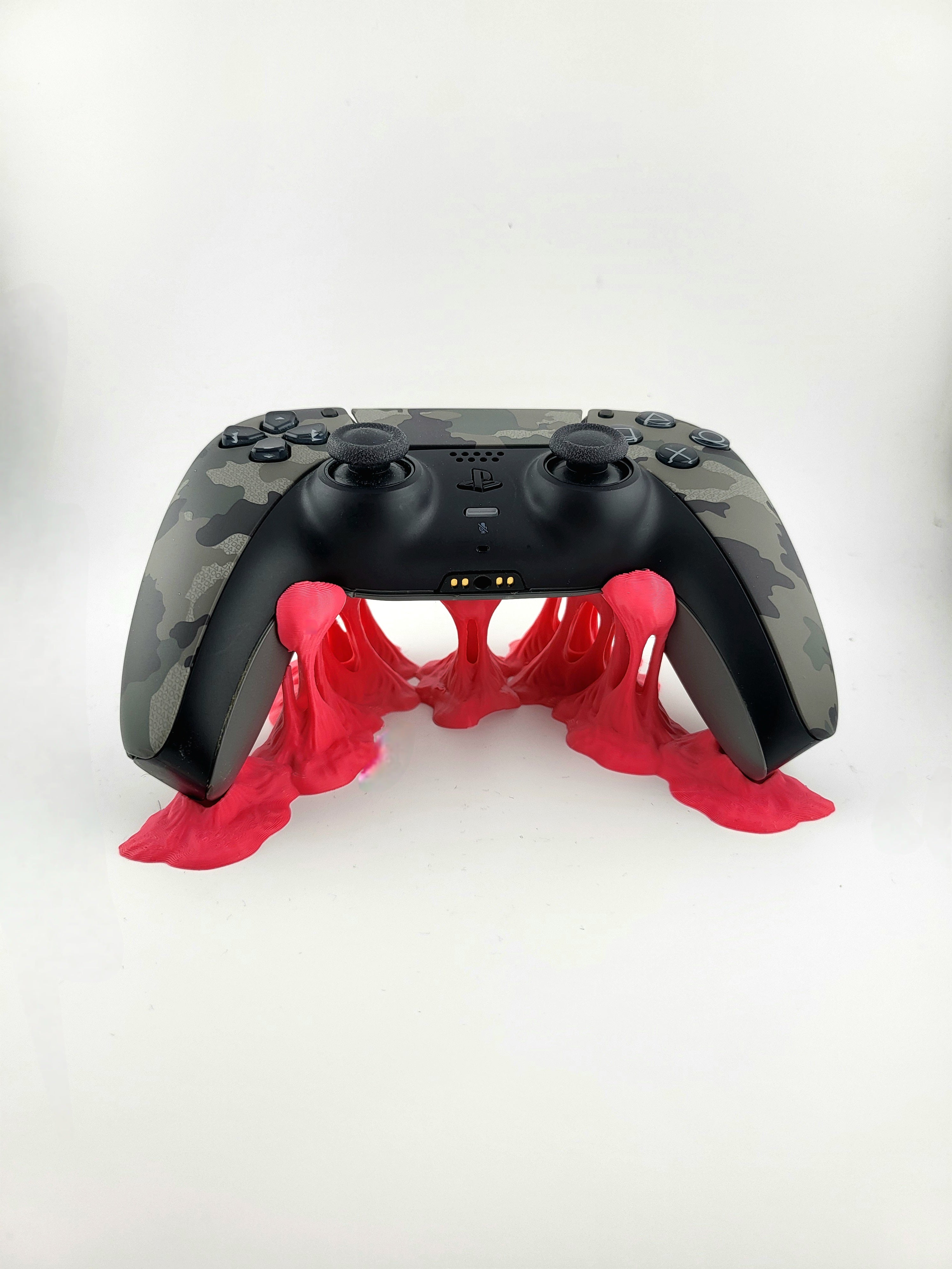 Supporto Controller Gaming Effetto “Fusione” – Stand da Scrivania Originale