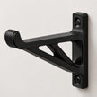 Supporto casco bici da parete in PETG nero – Staffa portacasco con viti e tasselli | Format3D Print