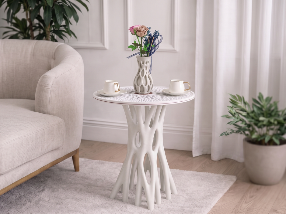 Branch Side Table – Tavolino Laterale in Stampa 3D dal Design Organico