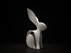 Coniglietto decorativo moderno – Design minimal – Altezza 20 cm