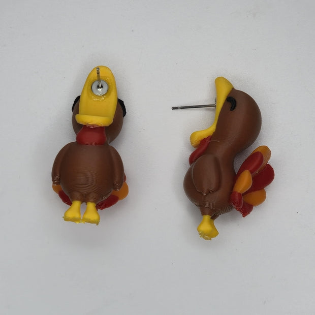 Orecchini uccellino divertente