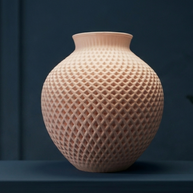 Vaso Decorativo 3D Geometrico – Design Moderno per Casa e Ufficio