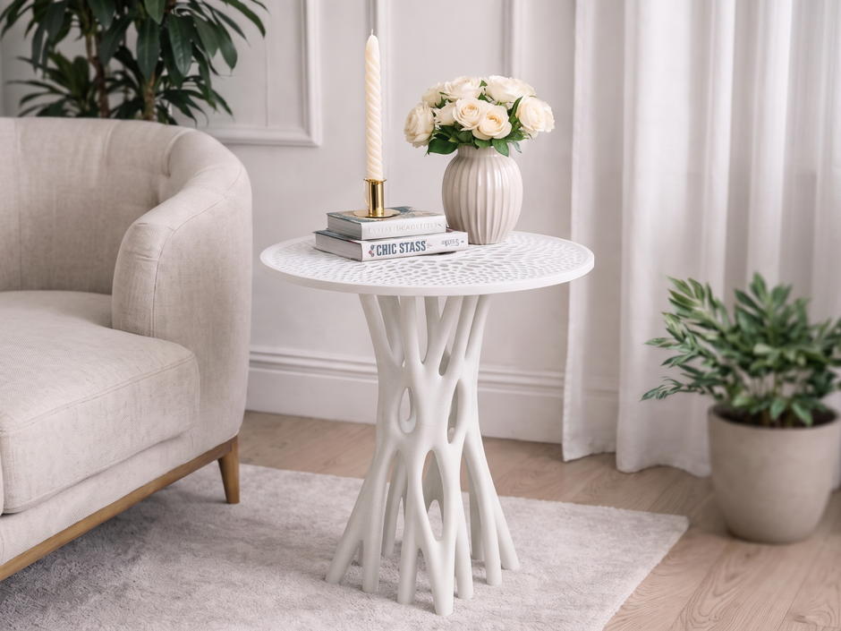 Branch Side Table – Tavolino Laterale in Stampa 3D dal Design Organico