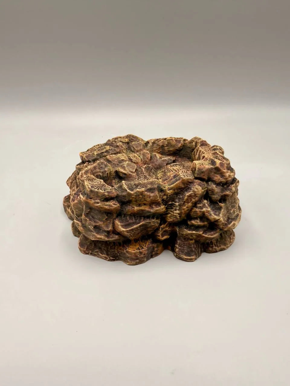 Rockhaven – Nascondiglio Roccioso per Terrario con Ciotola Integrata per Cibo e Acqua