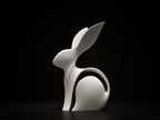 Coniglietto decorativo moderno – Design minimal – Altezza 20 cm