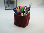 Pori Organizzatore da Scrivania e Casa – Organizer 4 Scomparti dal Design Organico