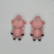 Orecchini il maialino rosa