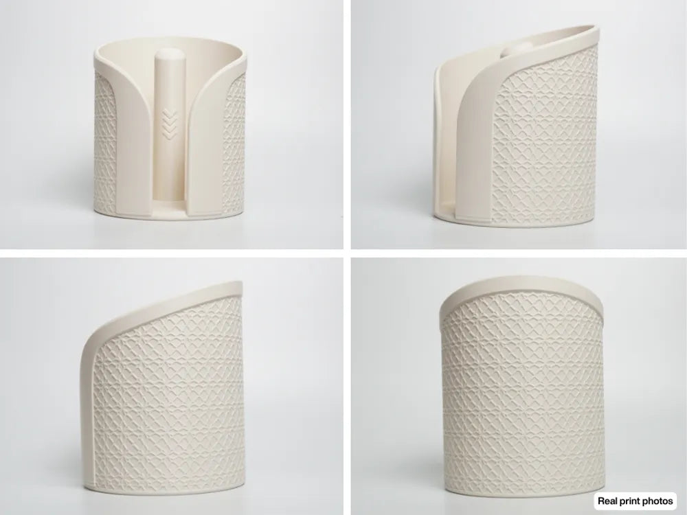Porta Rotolo di Carta da Cucina Kumiko Minimalista – Design Japandi e Scandinavo