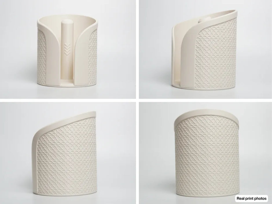 Porta Rotolo di Carta da Cucina Kumiko Minimalista – Design Japandi e Scandinavo