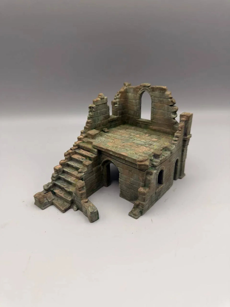 Vecchia Rovina – Decorazione e Nascondiglio per Terrario Realizzato in Stampa 3D