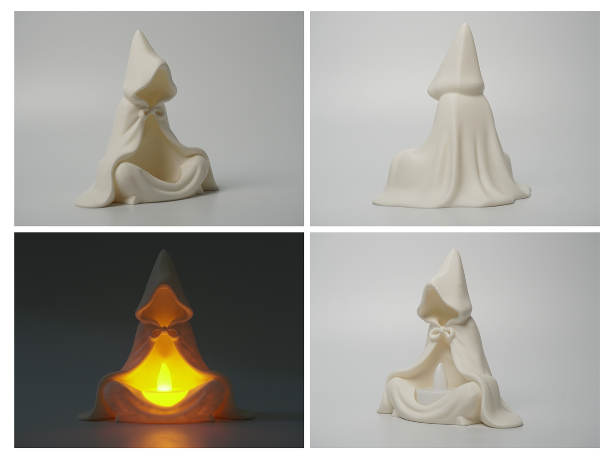 Mystic Monk – Porta Luce LED Decorativo 3D