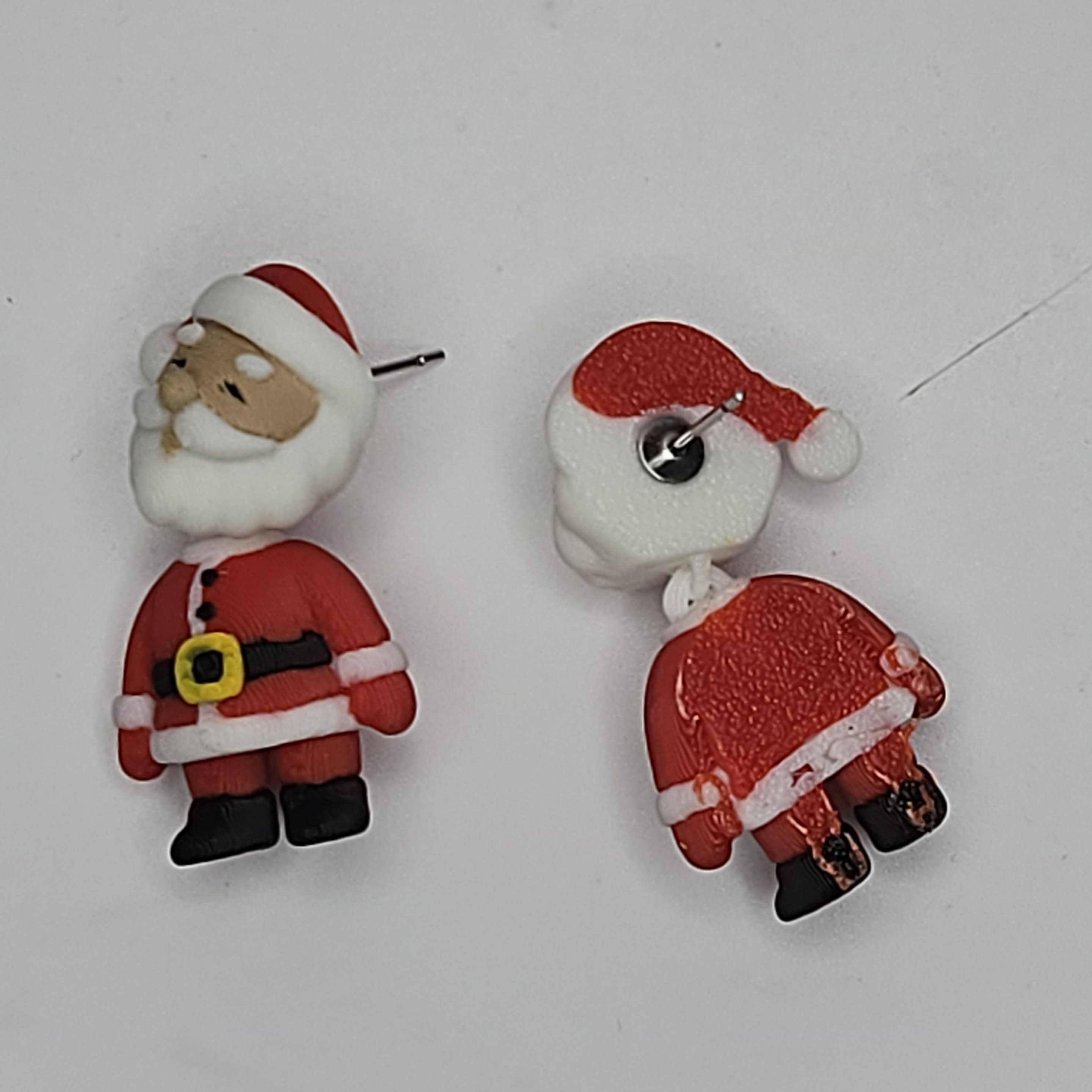 orecchini natalizzi Babbo Natale snodato