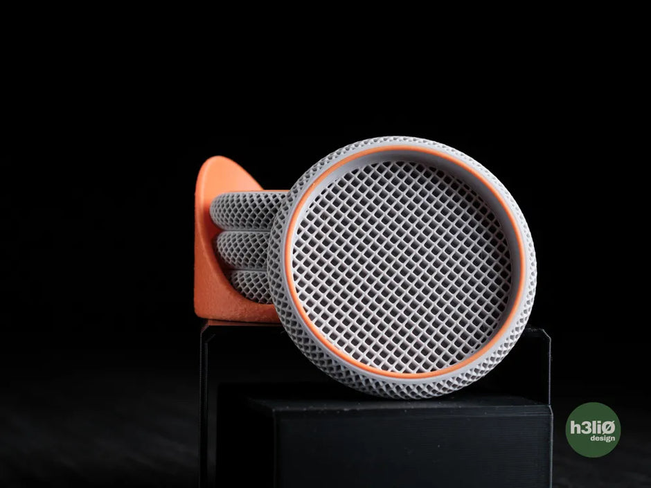 Set di 4 sottobicchieri impilabili con supporto – Design moderno stampato in 3D