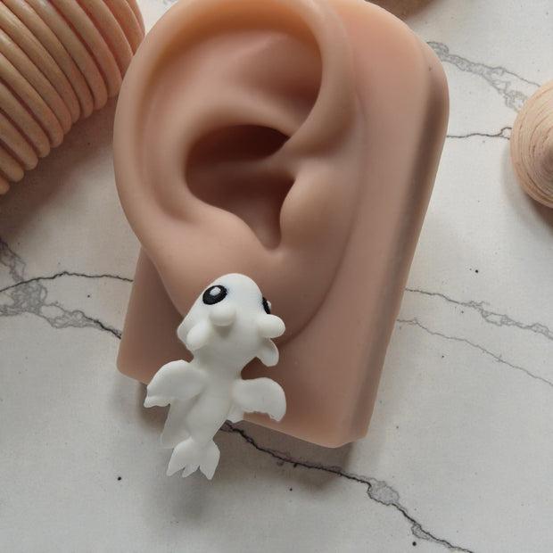 Orecchini sdentato e furia