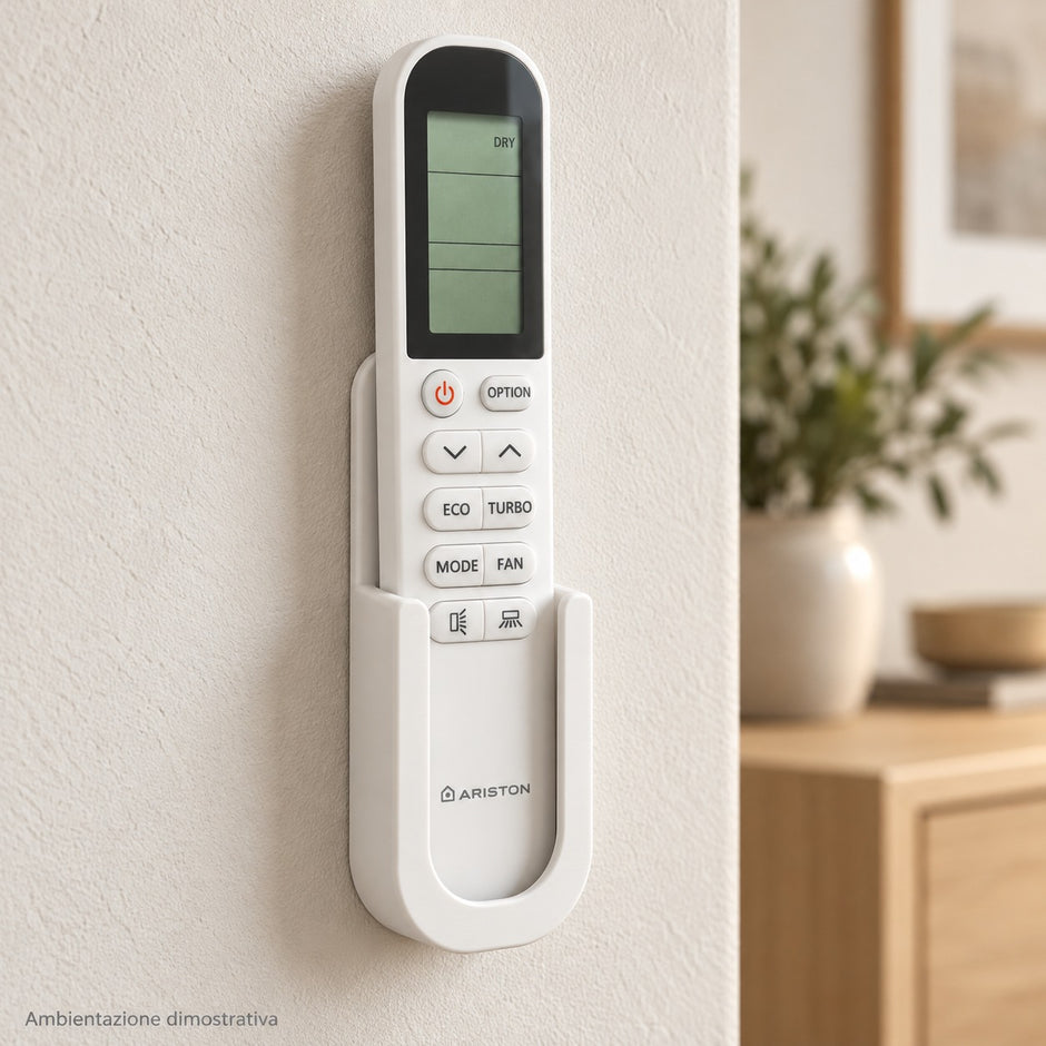 Supporto da Parete per Telecomando Ariston – Porta Telecomando Condizionatore Stampato in 3D