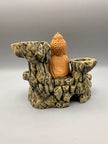 Giardino del Buddha – Decorazione Roccia Stampata in 3D con Vasi e Grotta
