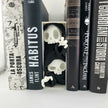 Halloween Book Corner 3D – Ghost & Spooky Skull Shelf | Decorazione Horror per Libreria