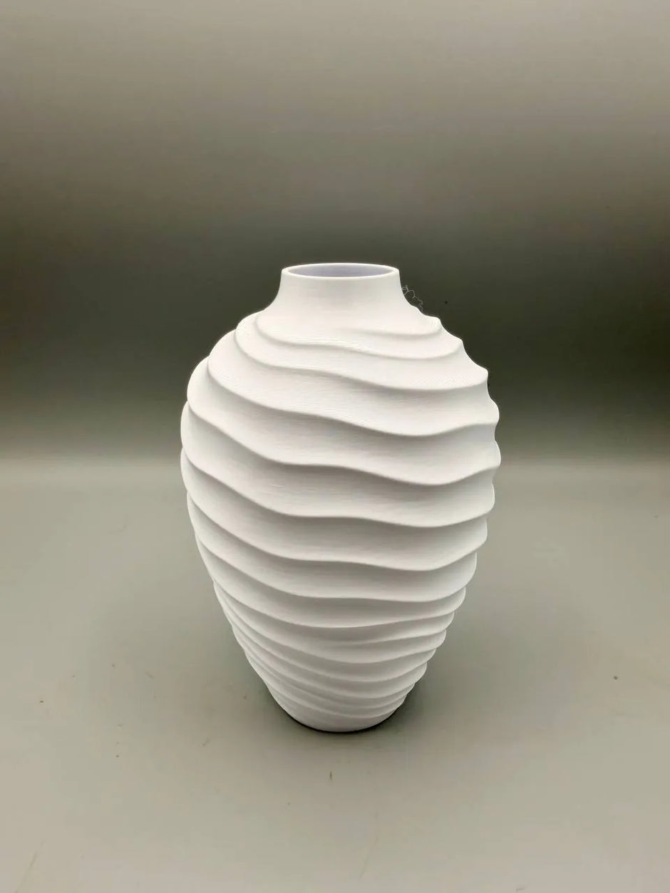 Waves – Vaso scultoreo dal design moderno e organico
