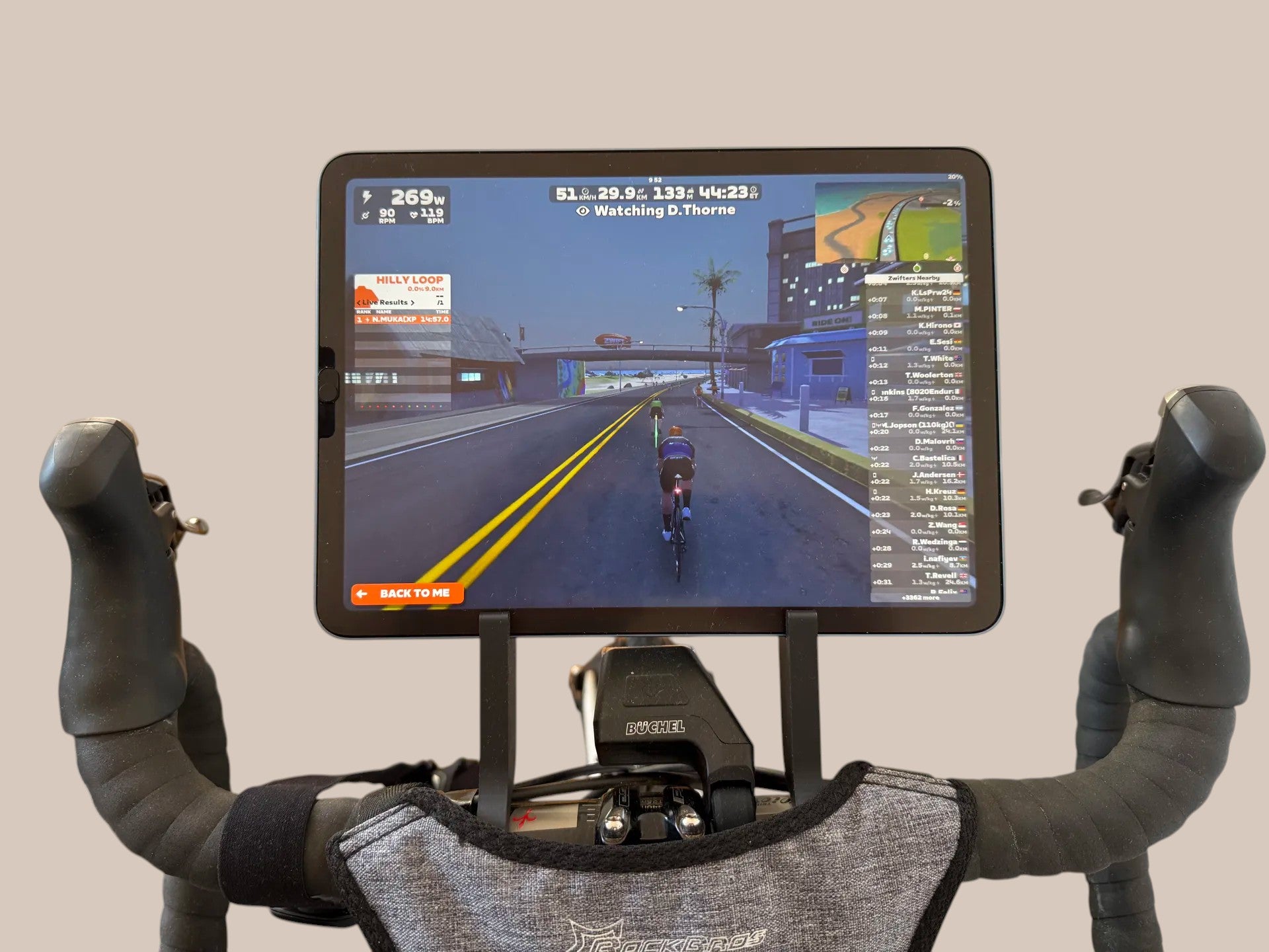 Staffa 3D Mount per Ipad, perfetta per Zwift