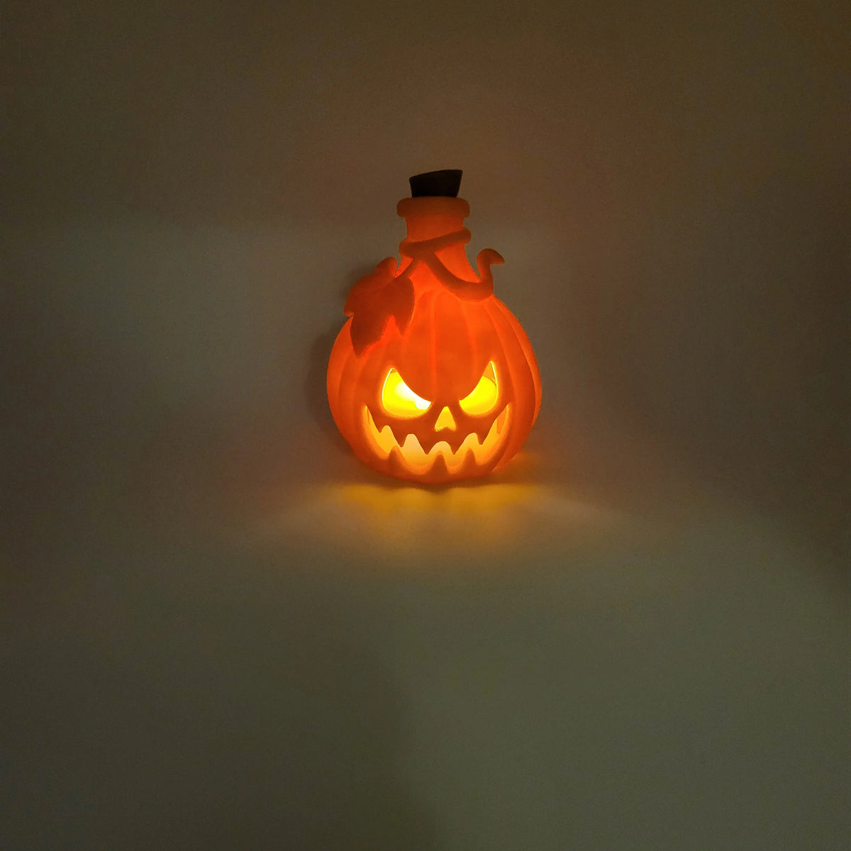 Lanterna di Zucca Halloween Jack-o'-Lantern – Decorazione Luminosa 3D
