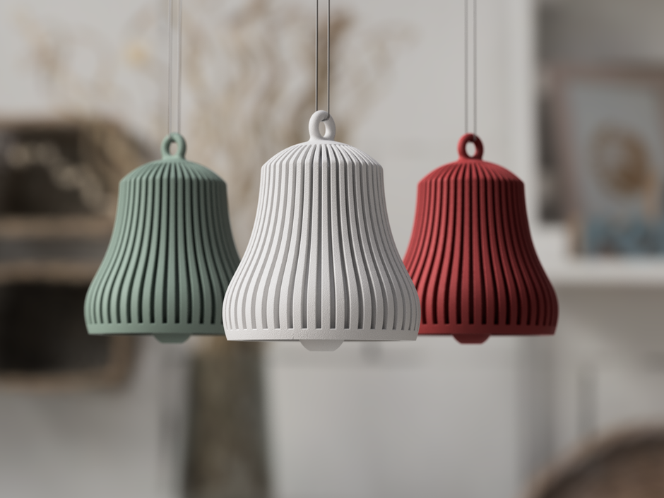 Decorazione natalizia a forma di campana, perfetta per abbellire il tuo albero di Natale